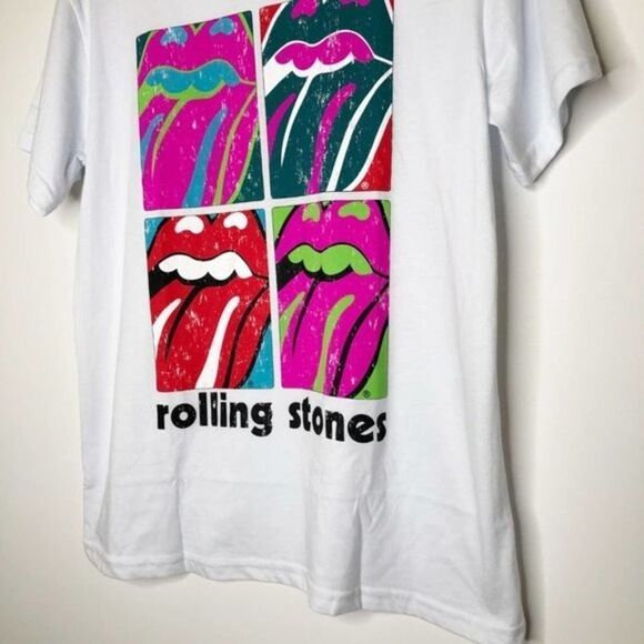 THE ROLLING STONES Baby Blue Graphic Tee  - Picture 3 of 8